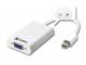 Adapter AV Value DisplayPort Mini - D-Sub (VGA) + Jack 3.5mm biały (509-05) 2