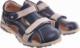 Pantofelek24 Chłopięce sandały na rzepy Granatowe /C3-2 11650 T167/ 31 4