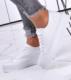 Pantofelek24 Białe sznurowane trampki na platformie /F9-3 12270 S396/ 38 1