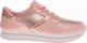 Pantofelek24 Wiązane sneakersy damskie Różowe /G7-3 10917 W187/ 36 2