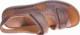 Pantofelek24 Skórzane brązowe sandały męskie Roxebut /B8-3 12039 S928/ 40 5