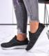 Pantofelek24 Lekkie damskie buty sportowe Czarne /D4-3 12301 T199/ 38 1