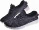 Pantofelek24 Lekkie damskie buty sportowe Czarne /D4-3 12301 T199/ 38 5