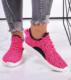Pantofelek24 Lekkie damskie buty sportowe Fuksja /C3-1 12306 T199/ 36 2