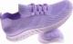 Pantofelek24 Wsuwane liliowe buty sportowe /F3-2 12121 T391/ 37 5