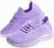 Pantofelek24 Wsuwane liliowe buty sportowe /F3-2 12121 T391/ 37 8