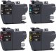 Tusz Brother Zestaw Brother LC3617 CMYK Black+Cyan+Magenta+Yellow 4x550 stron 1
