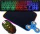 Art Zestaw gamingowy klawiatura ART SLIM AK-20 podświetlana mysz mata RGB 1