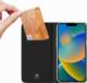 Dux Ducis Skin Pro kabura etui pokrowiec z klapką iPhone 14 Max czarny 12