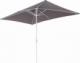 Garthen Parasol z prostokątnym uchwytem - antracyt 1,9x2,8m 1