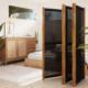 vidaXL Parawan 5-panelowy, czarny, 350 x 180 cm 3