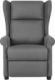 vidaXL vidaXL Elektryczny fotel uszak, rozkładany, szara tkanina 3