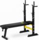 Ławka treningowa pod sztangę do wyciskania składana do 110 kg (1014087) 2