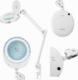 Physa Lampa kosmetyczna warsztatowa powiększająca 3 dioptrie 60x LED 230 x 198 mm Lampa kosmetyczna warsztatowa powiększająca 3 dioptrie 60x LED 230 x 198 mm 1