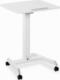 Fromm & Starck Stolik stojak pod laptopa regulowany na kółkach 60 x 52 cm 760 - 1130 mm Stolik stojak pod laptopa regulowany na kółkach 60 x 52 cm 760 - 1130 mm 1