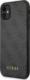 Guess Guess GUHCN61G4GFGR iPhone 11 6,1" szary/grey hard case 4G Metal Gold Logo 1