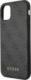 Guess Guess GUHCN61G4GFGR iPhone 11 6,1" szary/grey hard case 4G Metal Gold Logo 4