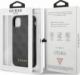 Guess Guess GUHCN61G4GFGR iPhone 11 6,1" szary/grey hard case 4G Metal Gold Logo 6