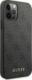 Guess Guess GUHCP12MG4GFGR iPhone 12 / 12 Pro 6,1" szary/grey hard case 4G Metal Gold Logo 4