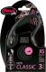 Flexi New Classic Smycz automatyczna Linka XS 3m Czarna 1