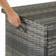 Skrzynia ogrodowa Tectake Skrzynia ogrodowa Kiruna 120x55x61,5cm, 270 L - szary 2