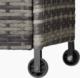 Skrzynia ogrodowa Tectake Skrzynia ogrodowa Kiruna 120x55x61,5cm, 270 L - szary 3