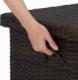 Skrzynia ogrodowa Tectake Skrzynia ogrodowa Kiruna 120x55x61,5cm, 270 L - brązowy 3