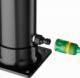 Tectake Prysznic solarny Tinto 20 l - czarny/srebrny 5