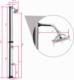Tectake Prysznic solarny Tinto 20 l - czarny/srebrny 6