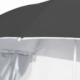 vidaXL vidaXL Parasol plażowy ze ściankami bocznymi, antracytowy, 215 cm 4