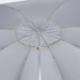 vidaXL vidaXL Parasol plażowy ze ściankami bocznymi, piaskowy, 215 cm 5