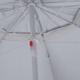 vidaXL vidaXL Parasol plażowy ze ściankami bocznymi, piaskowy, 215 cm 6