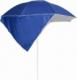 vidaXL vidaXL Parasol plażowy ze ściankami bocznymi, niebieski, 215 cm 3
