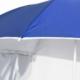 vidaXL vidaXL Parasol plażowy ze ściankami bocznymi, niebieski, 215 cm 4