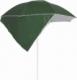 vidaXL vidaXL Parasol plażowy ze ściankami bocznymi, zielony, 215 cm 3