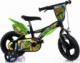 Dino bikes Dino Bikes Rower dziecięcy Dinosaur, zielony, 12" 1