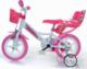 Dino bikes Dino Bikes Rower dziecięcy Unicorn, różowy, 12" 2