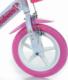 Dino bikes Dino Bikes Rower dziecięcy Unicorn, różowy, 12" 3