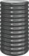 vidaXL vidaXL Donica ogrodowa, malowana proszkowo stal, 40x40x68 cm, antracyt 2