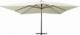 vidaXL vidaXL Wiszący parasol z drewnianym słupkiem, 400x300 cm, piaskowy 1