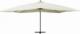 vidaXL vidaXL Wiszący parasol z drewnianym słupkiem, 400x300 cm, piaskowy 2
