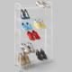 Metaltex Metaltex 6-piętrowa półka na buty Shoe 6, biała 4