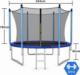 Trampolina ogrodowa Costway TW10045 z siatką wewnętrzną 8 FT 244 cm 2