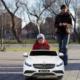 Costway Samochód elektryczny dla dzieci Mercedes Benz S63 3