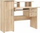 Biurko MartigoPlus Biurko z szufladami i półkami do pokoju dziecięcego Robson sonoma 4