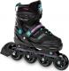 Rolki RAVEN Drill rekreacyjne regulowane czarne r. 34-37 1