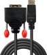 Kabel Lindy DisplayPort - DVI-D 1m czarny (41490) 1