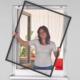 EASY LIFE MOSKITIERA OKNO ALU 100X120 ANTRACYT 4