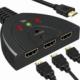 Retoo SWITCH PRZEŁĄCZNIK HDMI 3w1 FULL HD 4K ROZDZIELACZ 1