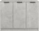 vidaXL vidaXL Komoda, szarość betonu, 90,5x30x70 cm, materiał drewnopochodny 5